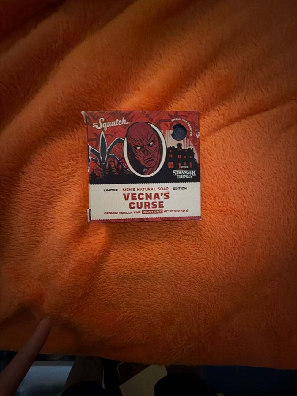 #379 Dr. Squatch Stranger Things Vecna's Curse Soap 5 oz